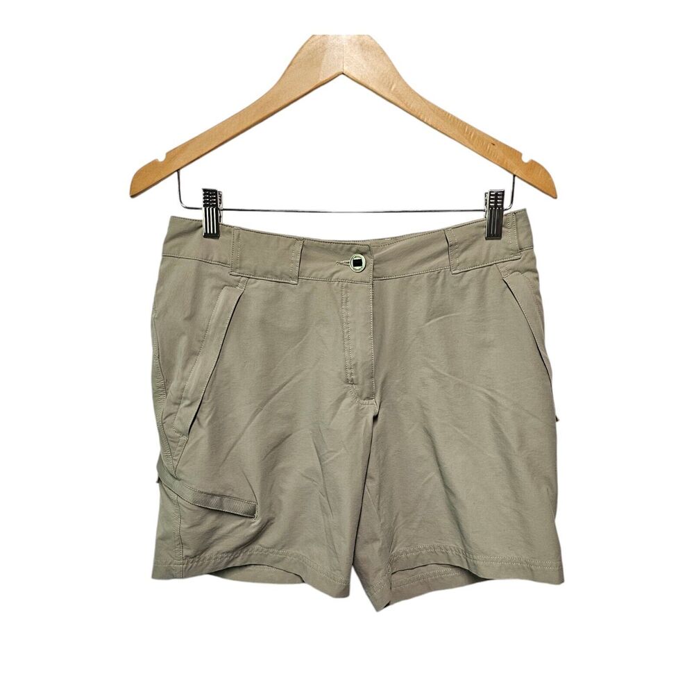 EXOFFICIO Shorts Hiking Camping Outdoor Fishing Travel Shorts Size 8 Khaki